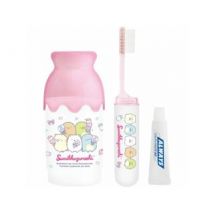 San-X - Sumikko Gurashi Toothbrush Set Pink 1 set