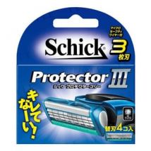 Schick Japan - Protector 3 Razor Blade Refill 4 pcs