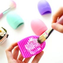 Makeup Brush Cleaner Pink - One Size