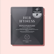 HER HYNESS - Instant Glow Black Mask 1 pc
