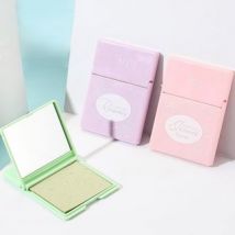 Portable Mirror with Blotting Paper