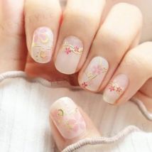 Lunacaca - Sakura Festival Nail Art Stickers 24 pcs