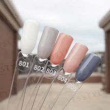Cosplus - Da Vinci Color Code Nail Gel Polish La Belle Ferronniere 801 White