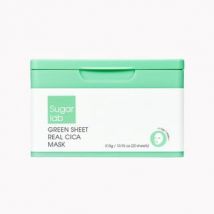 G9SKIN - Sugar Lab Green Sheet Real Cica Mask 20 sheets