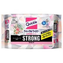 Quickle Strong Floor Cleaning Wet Sheet Fresh Floral Scent 24 pcs 24 pcs