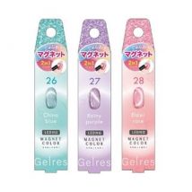 Beauty World - Gelres Base In Color Gel Magnet Color 1027 Rainy Purple - 5g