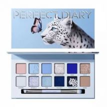 PERFECT DIARY - Butterfly & Snow Leopard 12 Color Eyeshadow Palette #21 Butterfly & Snow Leopard