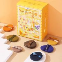 YAOZHI - Weekly Powder Puff Set with Case Set (7pcs)