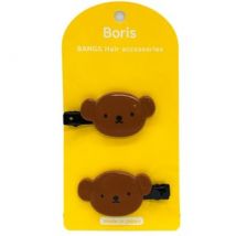 Miffy- Boris Bangs Hair Clip (Set of 2) As Shown in Figure