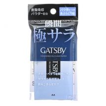 Mandom - Gatsby Powdered Oil Clear Paper 75 pcs