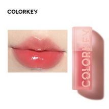 COLORKEY - Water Mirror Lip Glaze - 2 Colors P021 Bubble Pink- 3ml