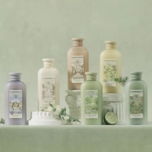 roopy - Fougere Fragrance Moisture Body Wash - 6 Flavors Cloudy Milk - 360g