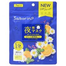 BCL - Saborino Night All-in-one Mask N High Moisture Type Chamomile Orange 7 pcs