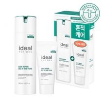 IDEAL FOR MEN - Cica Repair All In One Fluid Set 2 pcs