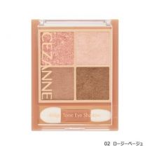 CEZANNE - Beige Tone Eye Shadow 02 Rosy Beige