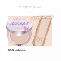 Cute Press - Airy Matte Foundation Powder SPF 30 PA +++ 01 Porcelain