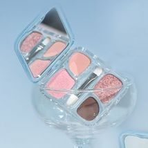 HOLD LIVE - Pong-pong Magic Eyeshadow Palette - 3 Colors #H02 - 3.6g