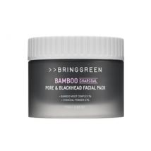 BRING GREEN - Bamboo Charcoal Pore & Black Head Facial Pack 2023 Version - 110g
