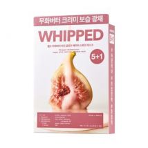 WHIPPED - Muhwabutter Vegan Glow Barrier Squeeze Mask Set 21ml x 6 sheets