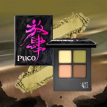 PUCO - 4 Colors Eyeshadow Palette - Mojito #L01 Mojito - 6g