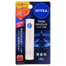 Nivea Japan - Deep Moisture Lip Balm SPF 26 PA++ Unscented