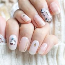 Lunacaca - Sanrio Hello Kitty Spring Date Nail Art Stickers 24 pcs