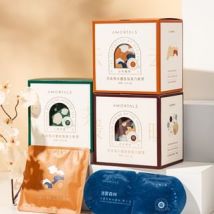 AMORTALS - Light Aroma Steam Eye Mask - 4 Types Misty Forest - 1 box (14pcs)