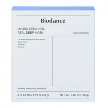 Biodance - Hydro Cera-nol Real Deep Mask Set 34g x 4 sheets