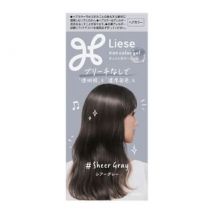 Kao - Liese Tint Color Gel Hair Color Sheer Gray - 191ml