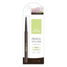 K-Palette - 1 Day Tattoo Pencil Eyeliner 02 Dark Brown