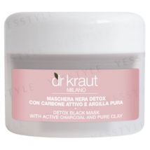 dr kraut - Detox Black Mask With Active Charcoal & Pure Clay 100ml