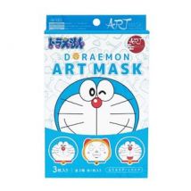Sun Smile - Doraemon Art Sheet Mask Set 3 pcs