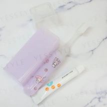 Kamio Japan - Sanrio Kuromi & My Melody Square Toothbrushing Set 1 set