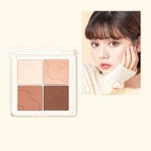 Judydoll - 4 Shades Eyeshadow (Milk Tea) - Lidschatten-Palette