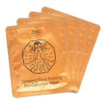 Zino - Ginseng Gold Firming Bio-Cellulose Mask 4 pcs