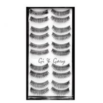 Gi & Gary - Professional Eyelashes Hollywood Glamour F09 10 pairs