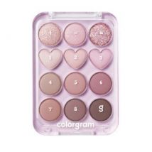 colorgram - Pin Point Eyeshadow Palette - 4 Types #02 Pink + Mauve