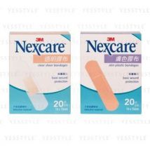 Nexcare Bandages Clear Sheer - 20 pcs