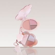 Kaxier - Keychain Flower Milky Tipsy 3-color Blush Palette - 4 Types 102# Milk Taro - 4.2g