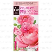 Kanebo - Evita Treatment Hair Color 6B Dark Brown 45g + 45g