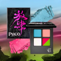 PUCO - 4 Colors Eyeshadow Palette - Margarita #L06 Margarita - 6g