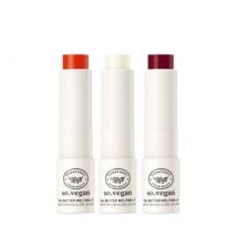so natural - So Vegan Sal Butter Melting Lip - 3 Colors #03 Clear Berry