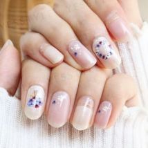 Lunacaca - Promise Of Cobalt Nail Art Stickers 24 pcs