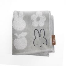 dick bruna Miffy Silhouette Handkerchief (Gray) One Size