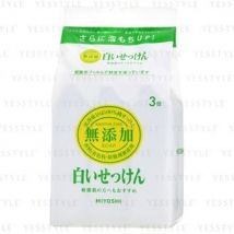MiYOSHi - Additive-Free White Soap 108g x 3