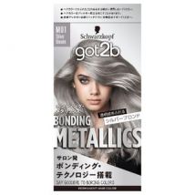 Schwarzkopf - got2b Bonding Metallics Hair Color M01 Silver Blonde