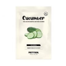 Pretty skin - Total Solution Essential Sheet Mask - 21 Types Cucumber