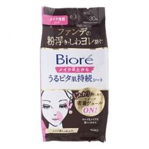 Kao - Biore Makeup Fixer Lasting Sheet Eyes & Mouth Moist 30 pcs