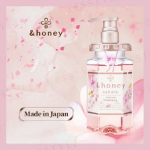 ViCREA - &honey Sakura Honey Deep Moist Shampoo 1.0 440ml