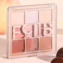 FOCALLURE - 9-Color Eyeshadow - Peach Pink #PK04 Peach Pink - 10g